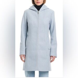 Vince Camuto NWT Women’s Hooded Full Zip Jacket XLWool Blend